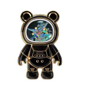 Space bear cell phone stand